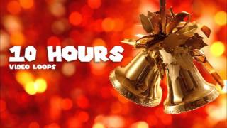 10 HOURS LOOP Christmas Sleigh Bells Sound [upl. by Wohlert]