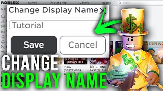 How To Change Display Name In Roblox Full Guide  Change Roblox Display Name [upl. by Octavla]