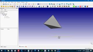 FreeCAD 016 Pyramids Tutorial [upl. by Hteik]