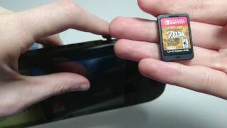 Nintendo Switch How to Insert Game Cartridge [upl. by Ellainad]