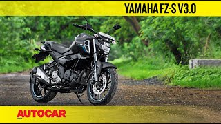 Yamaha FZS V30  First Ride Review  Autocar India [upl. by Ingram]