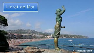 Lloret de Mar – Plage soleil et tranquillité pour les familles [upl. by Ahsinam233]