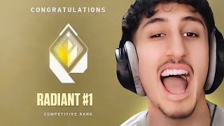 I Hit Rank 1 Radiant [upl. by Eiramadnil]