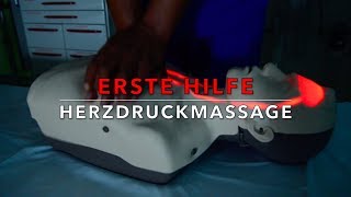 Erste Hilfe Leben retten mit der Herzdruckmassage [upl. by Jakob]