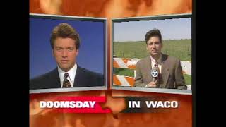 Eyewitness News Archives 1993 coverage over Waco Siege [upl. by Eceinehs402]