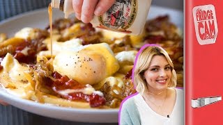 Breakfast Poutine Recipe ft Estée Lalonde  Sorted Food [upl. by Cesya]