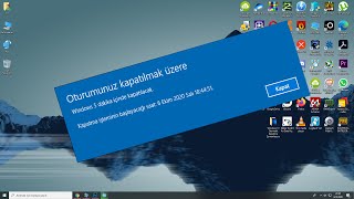 Windows 10da Otomatik Kapatma Zamanlayıcısı [upl. by Arten]