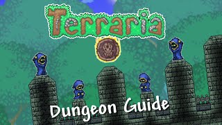 Terraria 14  Dungeon Guide [upl. by Yrffej]