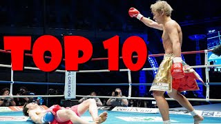 TAKERU SEGAWA TOP 10 KNOCKOUTS HD [upl. by Nileve]