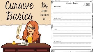 Cursive Writing for Beginners Cursive Basics [upl. by Kessiah]