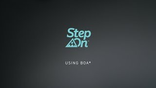 Burton Step On™ Tutorial  Using BOA® [upl. by Ducan]