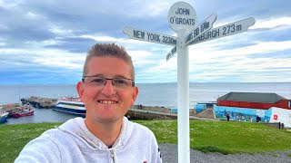 Scotland North Coast 500 DAY 2  John OGroats Smoo Cave amp MORE [upl. by Enovad]