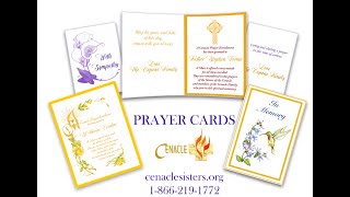 Alleluia Cenacle Prayer Cards Are Back [upl. by Nylsor]