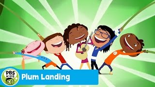 PLUM LANDING  Jungle Jam Song  PBS KIDS [upl. by Oicirtap727]