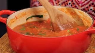 How to Make Tomato Sauce From Fresh Tomatoes  Italian Cuisine [upl. by Vallonia732]