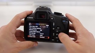 Canon T6 1300D Tutorial  Beginner’s User Guide to the Menus amp Buttons [upl. by Sauers660]