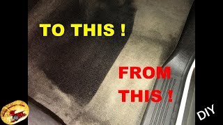 HOW To DYE ANY CARPET amp FABRICBACK To NEW Again [upl. by Ellehcsor]