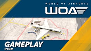 World of Airports gameplay trailer [upl. by Ayojal]