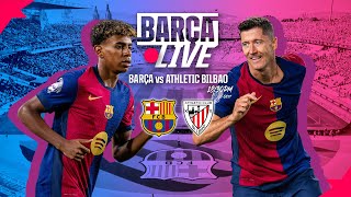 🔴 BARÇA LIVE  FC BARCELONA VS ATHLETIC BILBAO  LA LIGA 2425 ⚽ [upl. by Vevay]