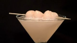 How to Make a Lychee Drink  Cocktails amp Mixology [upl. by Atiekan165]