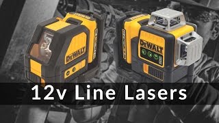 DeWalt 12v Green Line Lasers [upl. by Kronfeld]