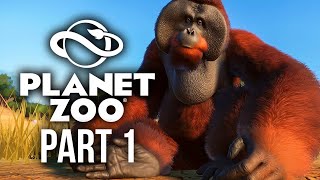 PLANET ZOO Gameplay Walkthrough Part 1  ZOOKEEPER Full Game [upl. by Eceer66]