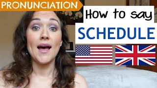 How to Pronounce SCHEDULE US UK amp Australian pronunciation [upl. by Fruma]