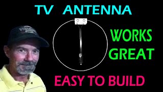 How to Build a TV Antenna Easy [upl. by Saidnac961]