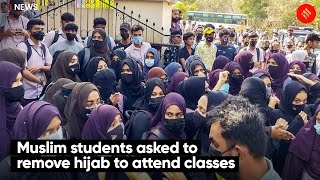 Muslim Students Asked To Remove Hijab To Attend Classes [upl. by Mitzie]