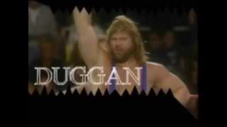 quotHacksawquot Jim Duggans 1st Entrance Video [upl. by Mullac]