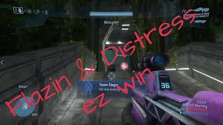 Flazin amp Distress get ABSOLUTELY DESTROYED in Halo 3 50 high dubs MUST WATCH Toonice raging included [upl. by Hales]