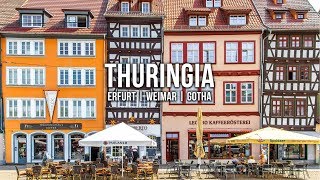 Finding hidden gems in Thuringia Germany Erfurt Weimar and Gotha [upl. by Annasiul]