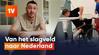 Waarom deze Oekraïense militairen in Nederland revalideren [upl. by Eelrahs]