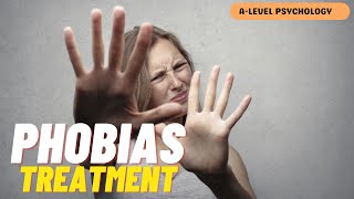 How to TREAT Phobias  Systematic Desensitisation amp Flooding  AQA Psychology  Alevel [upl. by Saree]