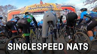 2022 US Cyclocross National Championships  Singlespeed [upl. by Yecal]