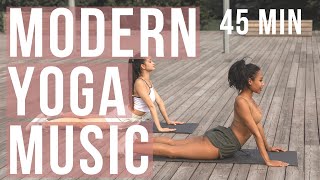 Modern yoga music for exercise and vinyasa practice 45 min of yoga movement music by Songs Of Eden [upl. by Jocelyn]