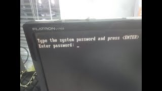 How to Reset a BIOS or Admin Password  Type the system password  Dell Optilex [upl. by Nisen]