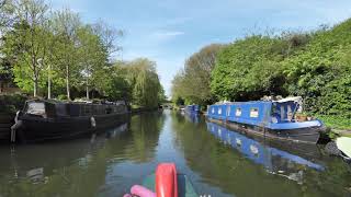 Seven Hour quotslow TVquot Canal Journey around London Borough of Hillingdon Rickmansworth to Yeading [upl. by Yetty]