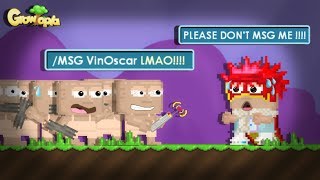 IF I GET MSG  THIS VIDEO ENDS  GROWTOPIA [upl. by Krystle]