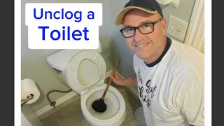 How to Unclog a Toilet FAST [upl. by Inalej]