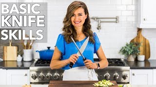 Learn How To Sharpen a Knife Blade  Basic Knife Skills [upl. by Aliekahs943]