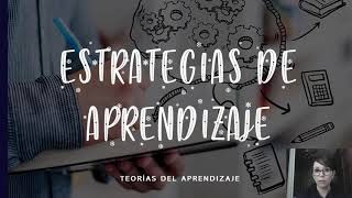 Estrategias de aprendizaje [upl. by Acimehs]