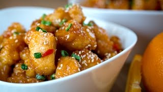 Pollo a la Naranja  Orange Chicken Recipe l Kwan Homsai [upl. by Delmor628]