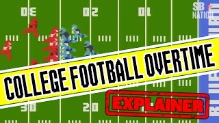 College football overtime explained [upl. by Kizzee]