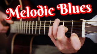 MELODIC FINGERSTYLE BLUES  C Major Blues quotMade in Italyquot [upl. by Faythe]