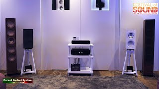 NEW KEF R3 Speakers HEGEL INNUOS Demo  Festival of Sound 2018 [upl. by Leihcar566]