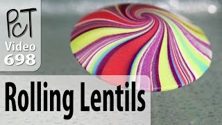 Tips For Rolling Perfect Swirly Lentil Beads [upl. by Manaker625]