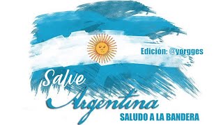 Salve Argentina  Bandera Argentina  Fabiana Cantilo [upl. by Ultun]