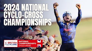 LIVE  2024 British National Cyclocross Championships  Falkirk [upl. by Zitvaa]