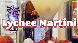 Lychee Martini Recipe  TheFNDCcom [upl. by Ginni]